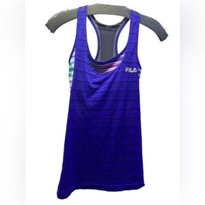 Fila 2‎ Pc Active Wear Set- XS Shorts/ S Top